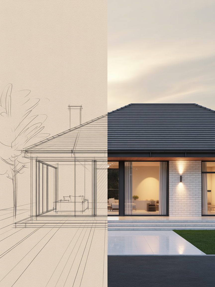 Floorio 3D plattegrond voorbeeld